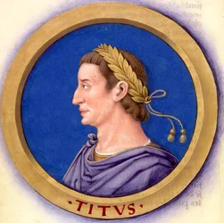 Description of the Twelve Caesars with Their Figures 11-Titus